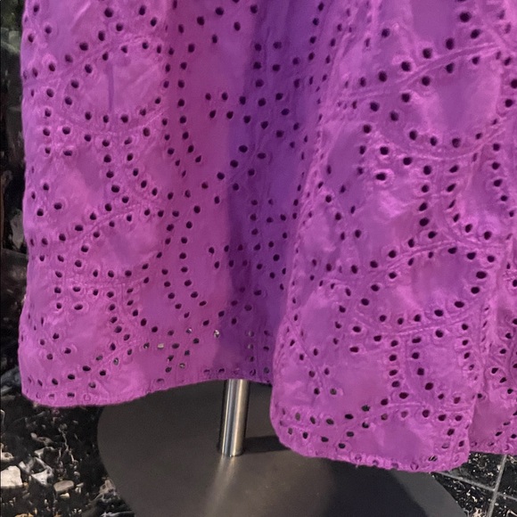 AND Time and Tru Purple Scoop Neck Top - Picture 8 of 12